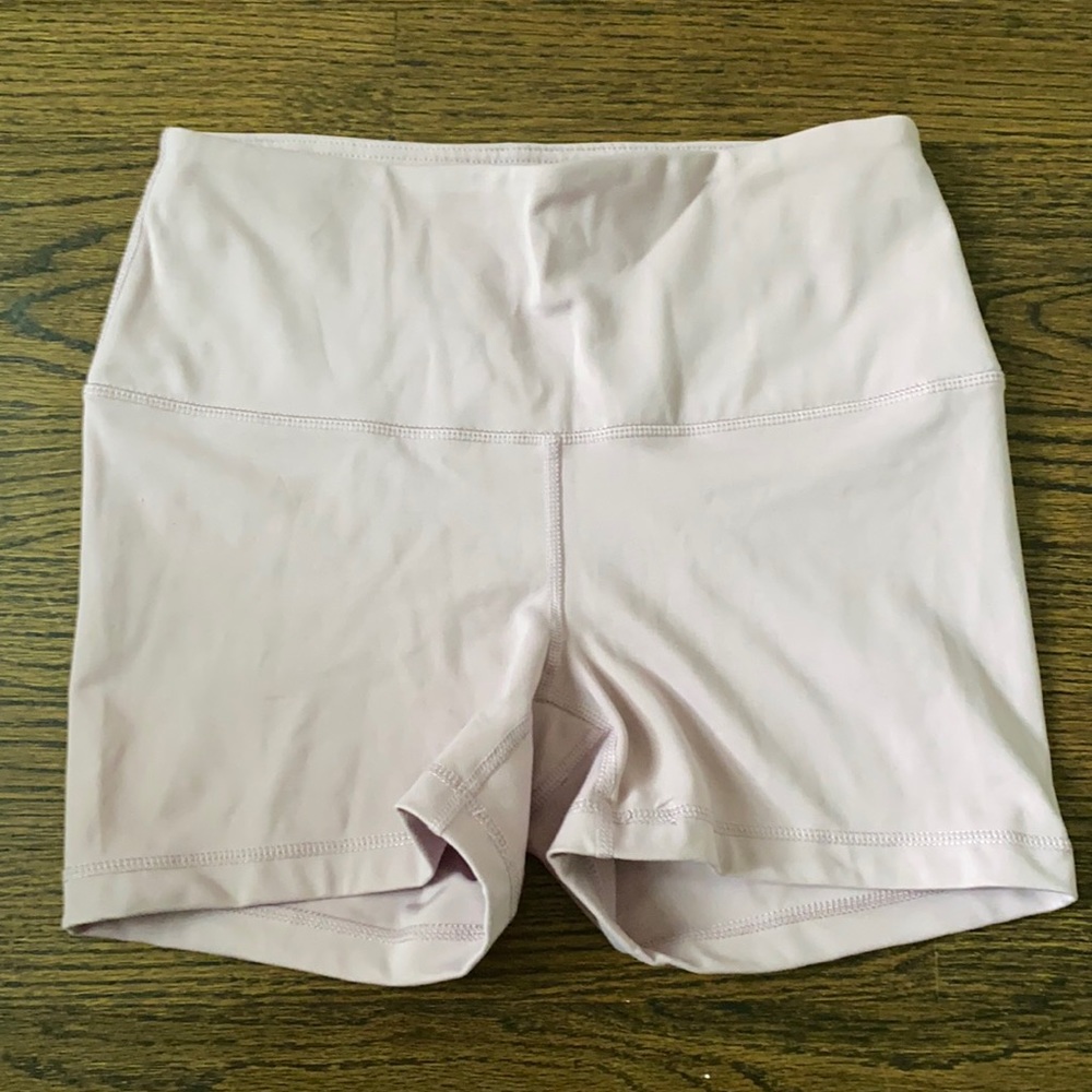 Yogalicious purple shorts